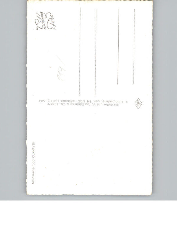 Cuxhaven Nordseebad Fliegeraufnahme – Bild 2