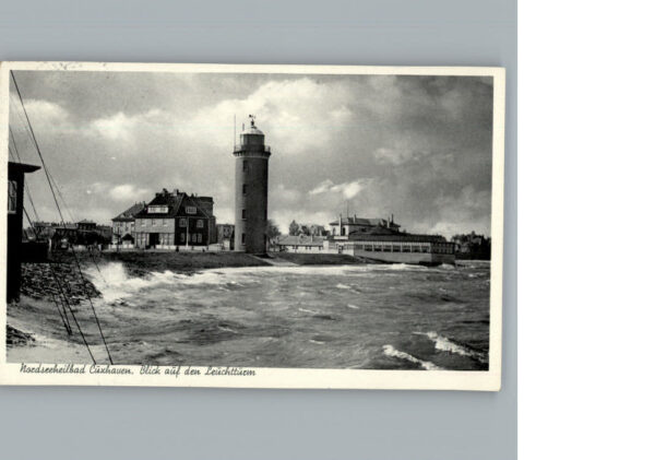 Cuxhaven Nordseebad Leuchtturm