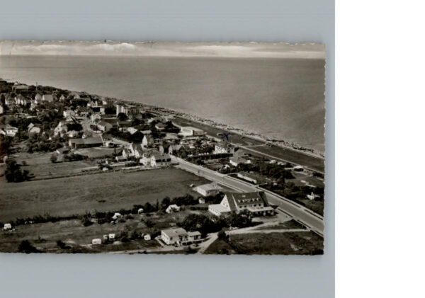 Duhnen Nordsee Fliegeraufnahme