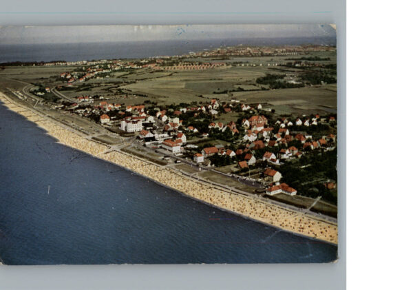 Duhnen Nordsee Fliegeraufnahme