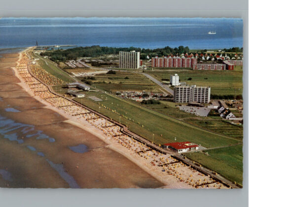 Duhnen Nordsee Fliegeraufnahme