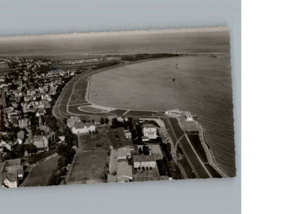 Cuxhaven Nordseebad Fliegeaufnahme