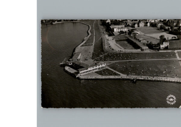 Cuxhaven Nordseebad Fliegeraufnahme