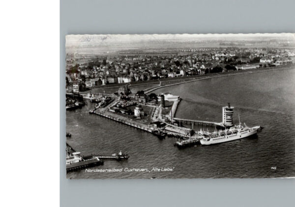 Cuxhaven Nordseebad Fliegeraufnahme