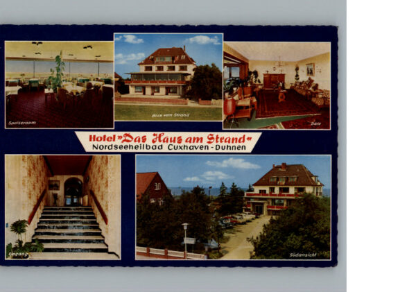 Cuxhaven Nordseebad Hotel Das Haus am Strand