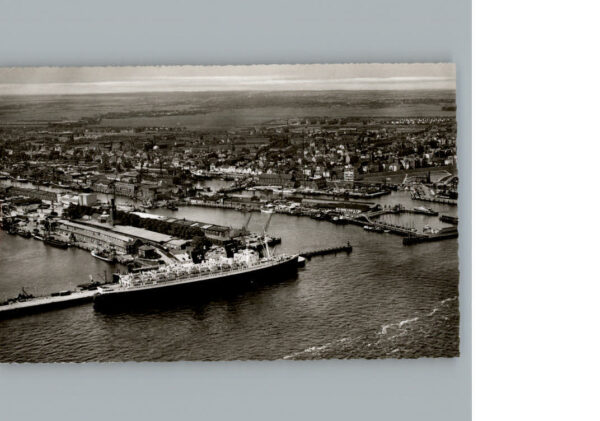 Cuxhaven Nordseebad Fliegeraufnahme