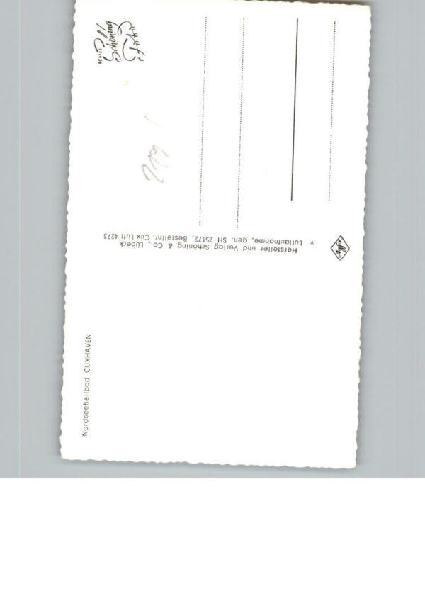 Cuxhaven Nordseebad Fliegeraufnahme – Bild 2