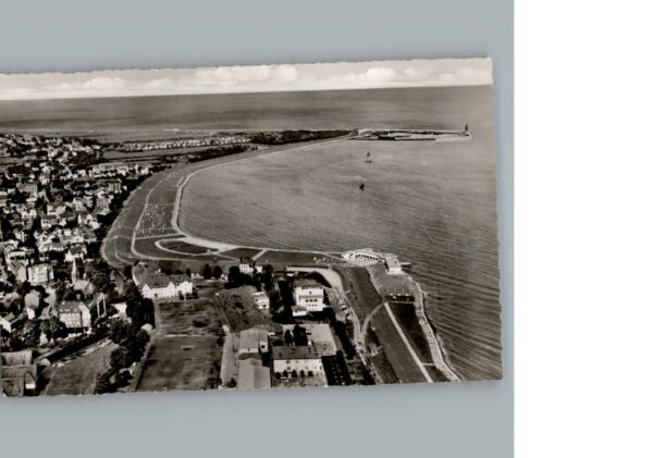 Cuxhaven Nordseebad Fliegeraufnahme