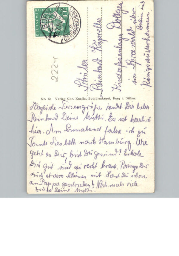 Burg Dithmarschen Kreis-Kinderheim – Bild 2