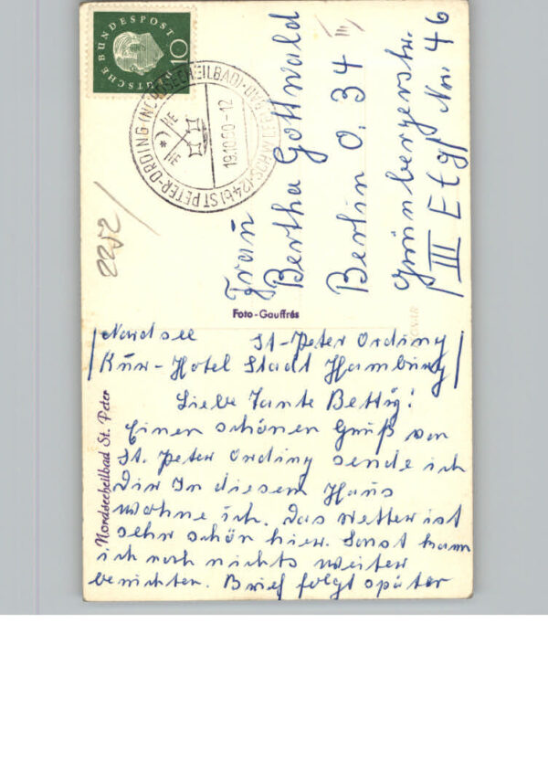 St Peter-Ording Hotel Stadt Hamburg – Bild 2