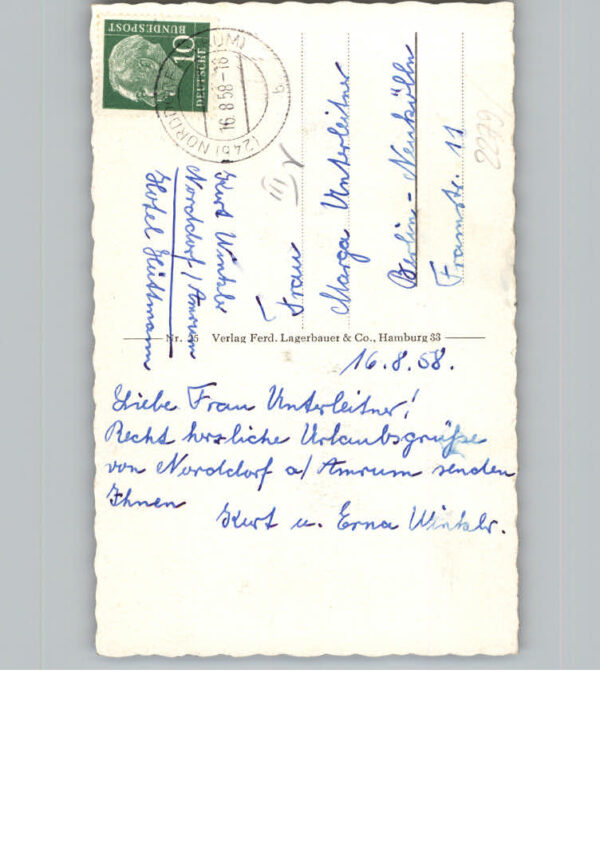 Norddorf Amrum Leuchturm – Bild 2
