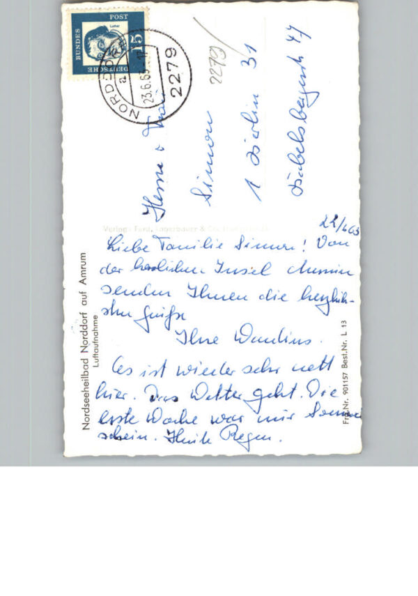 Norddorf Amrum Fliegeraufnahme – Bild 2