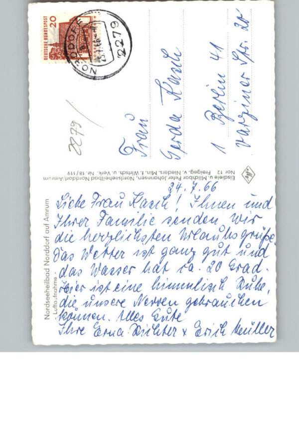 Norddorf Amrum Fliegeraufnahme – Bild 2