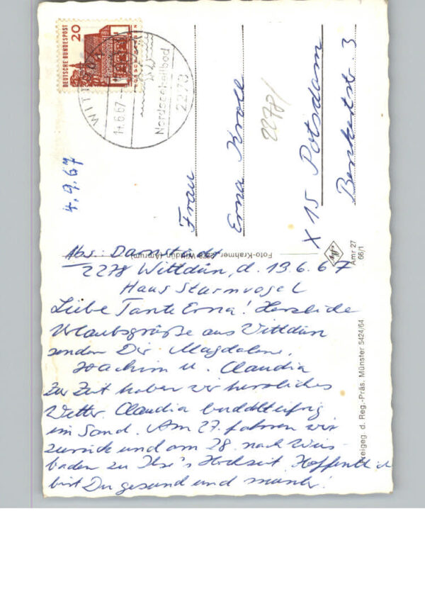 Wittduen Amrum Fliegeraufnahme – Bild 2