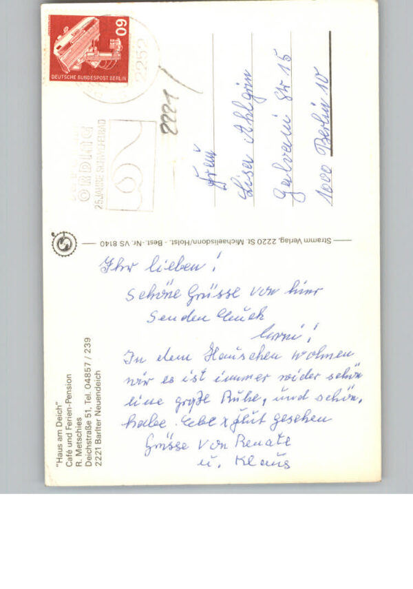 Neuendeich Barlter Cafe-Pernsion Haus am Deich – Bild 2