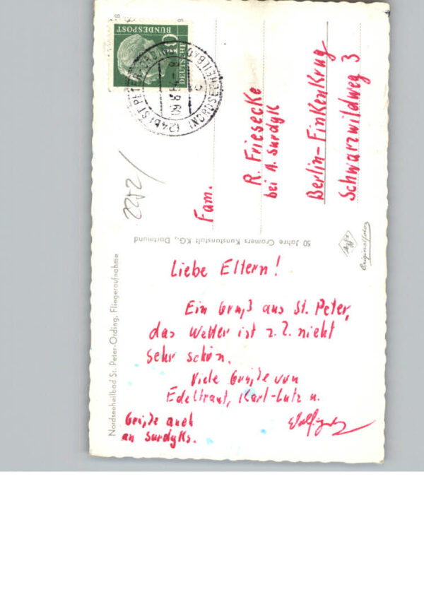 St Peter-Ording Fliegeraufnahme – Bild 2