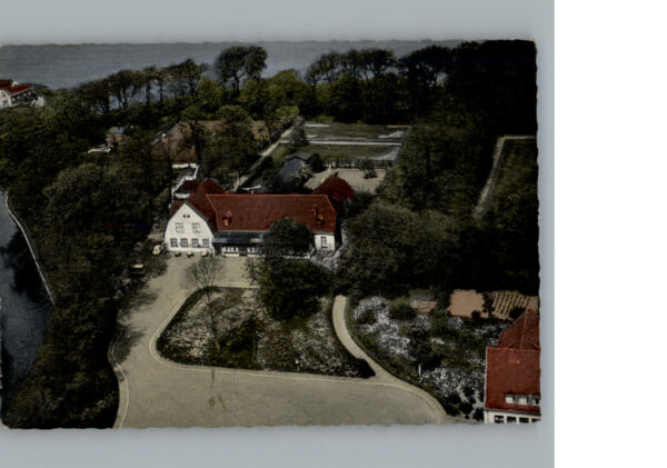 Friedrichstadt Eider Fliegeraufname Hotel Grosser Garten