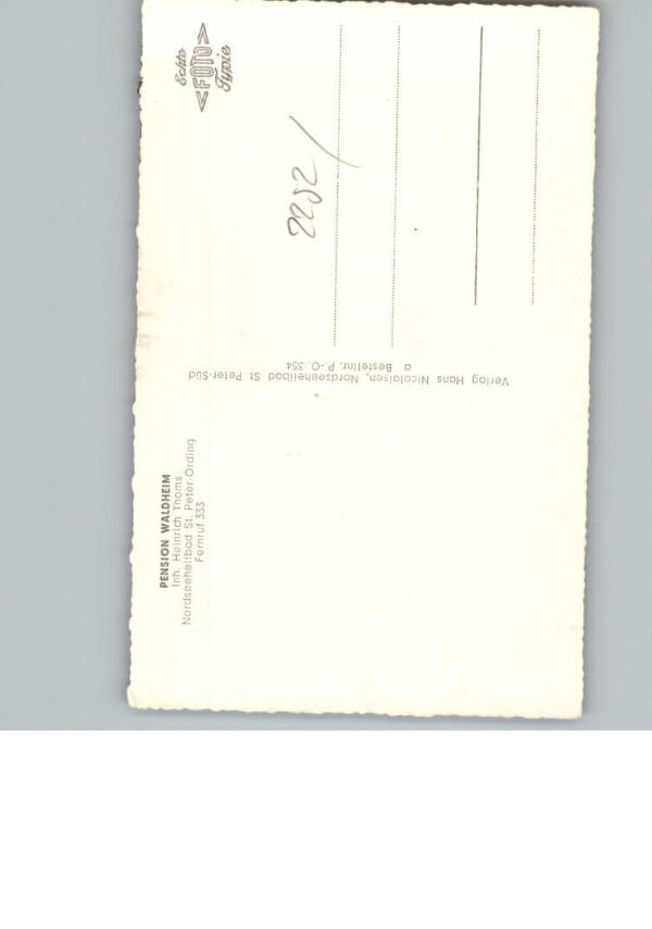 St Peter-Ording Penion Waldheim – Bild 2
