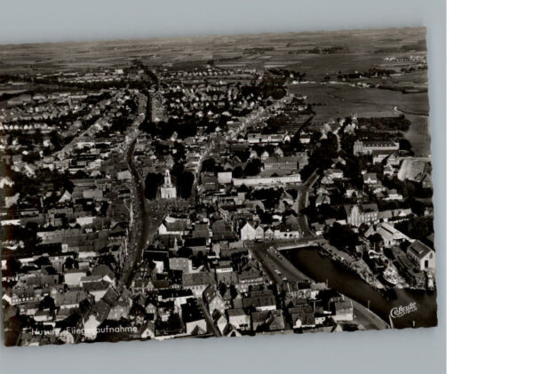 Husum Nordfriesland Fliegeraufnahme
