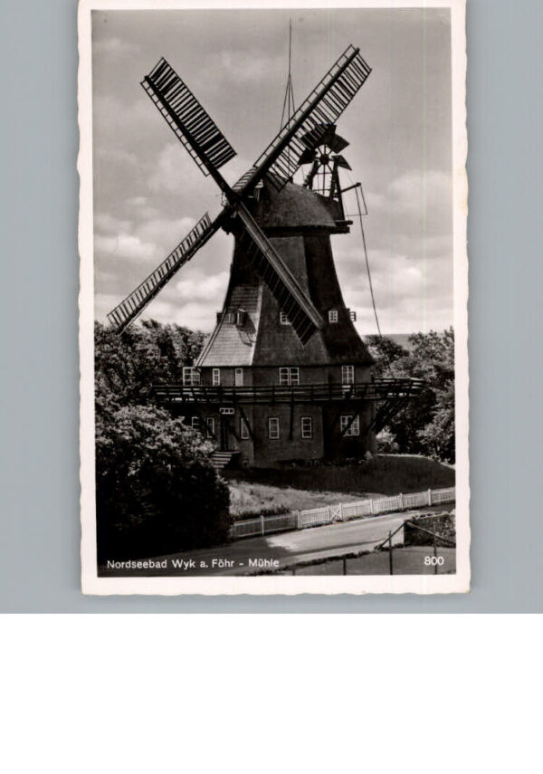 Wyk Foehr Windmuehle