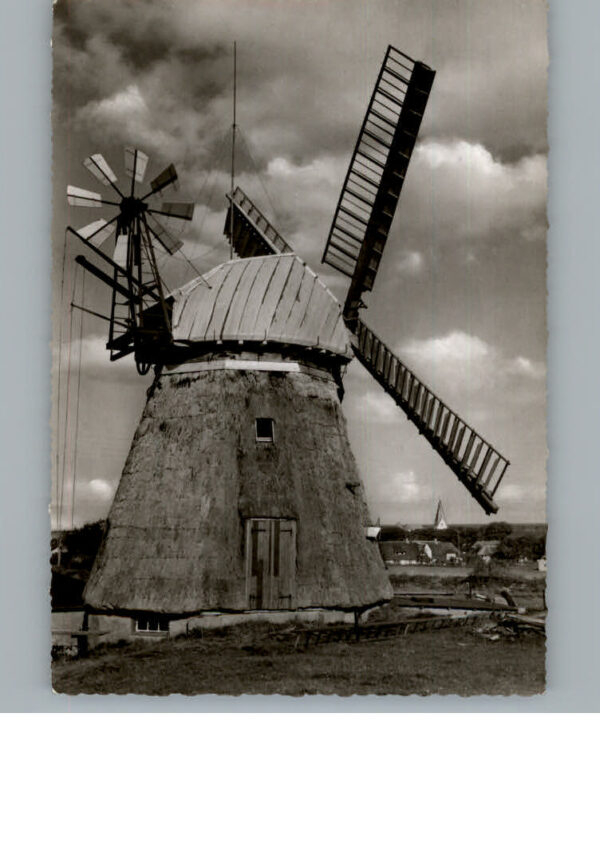 Nebel Amrum Windmuehle