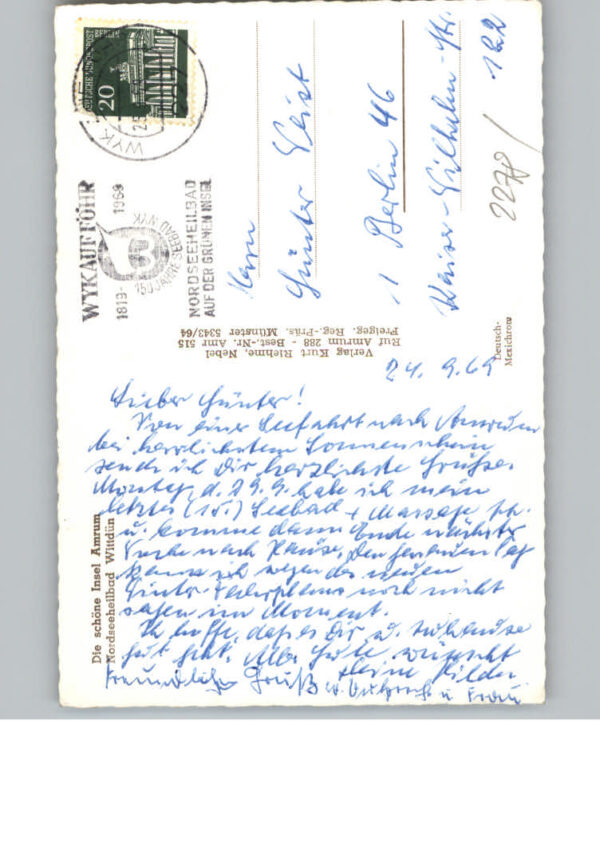 Wittduen Amrum Fliegeraufnahme – Bild 2