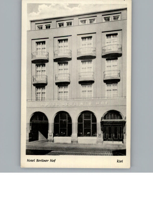 Kiel Ostsee Hotel Berliner Hof
