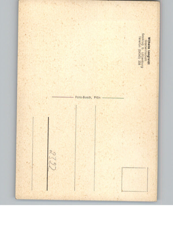 Luetjenburg Holstein Gastwirtschaft Seekrug – Bild 2