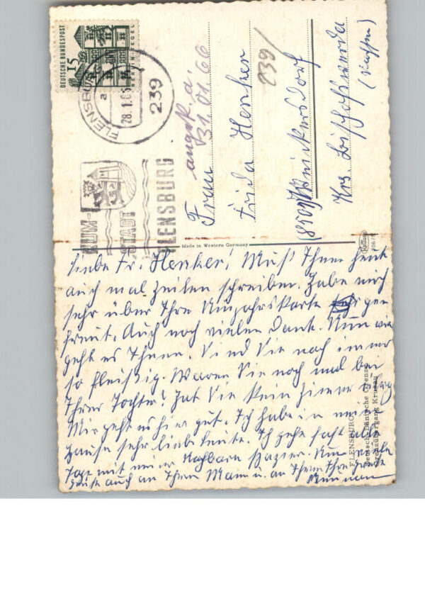 Flensburg Deutsch-Daenische Grenze – Bild 2
