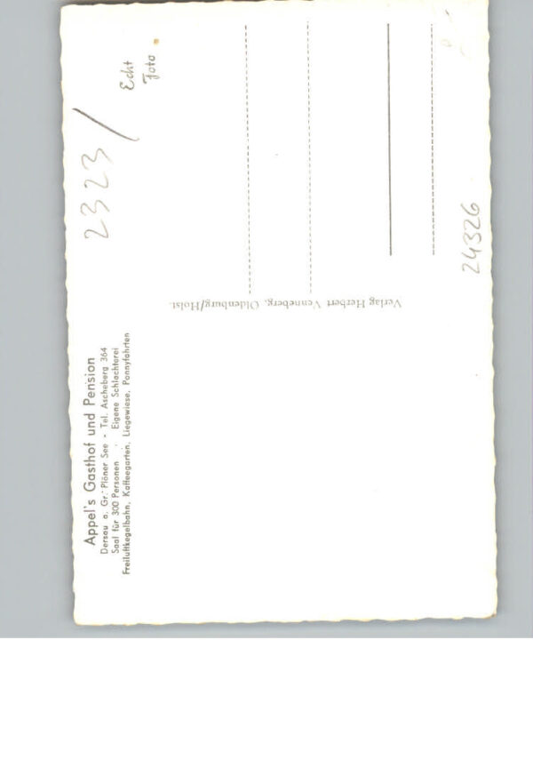 Dersau Gasthof Appel – Bild 2