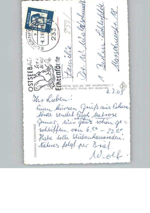 Eckernfoerde Fliegeraufnahme – Bild 2