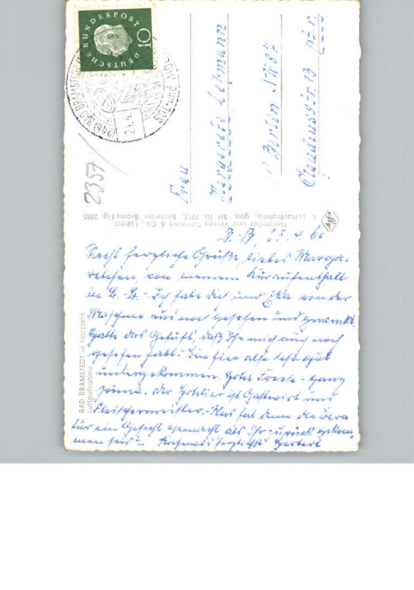 Bad  Bramstedt Fliegeraufnahme – Bild 2