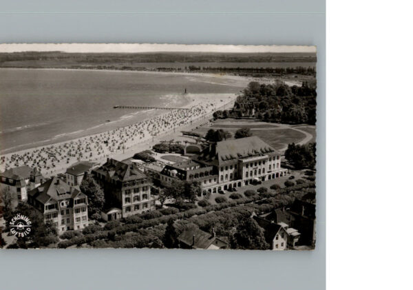 Travemuende Ostseebad Fliegeraufnahme