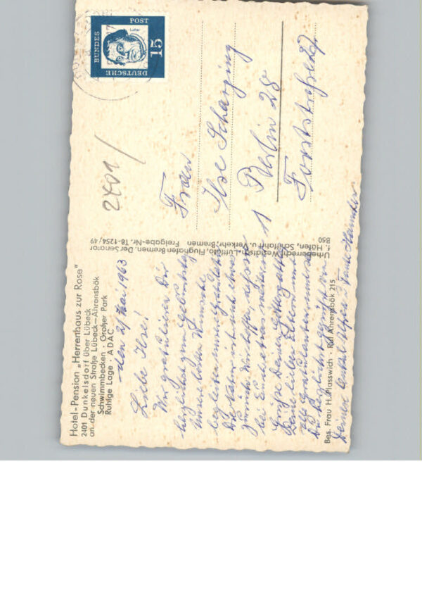 Luebeck Hotel Herrenhaus z. Rose – Bild 2