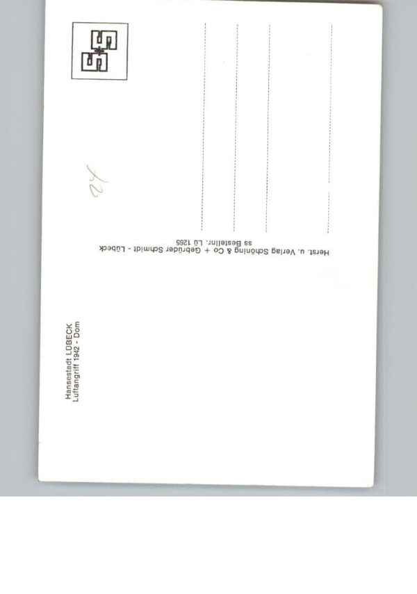 Luebeck Luftangriff 1942 – Bild 2