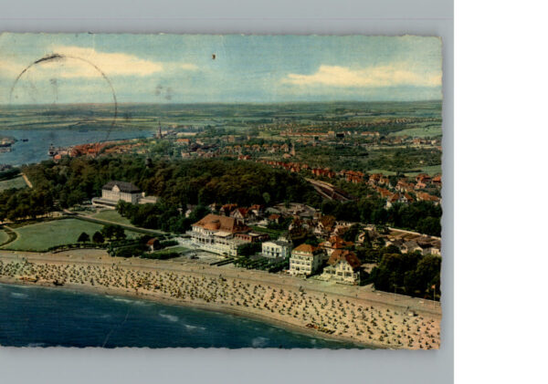 Travemuende Ostseebad Fliegeraufnahme