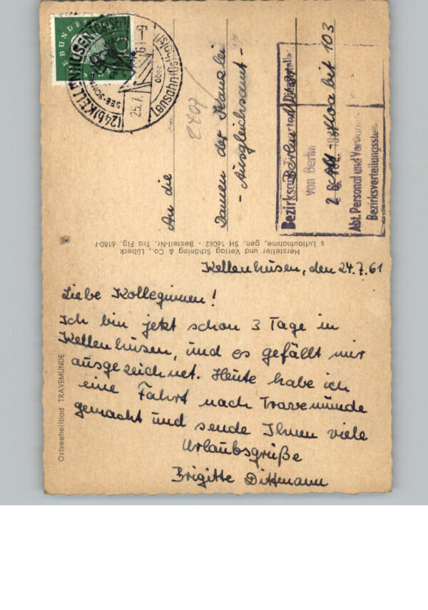 Travemuende Ostseebad Fliegeraufnahme – Bild 2