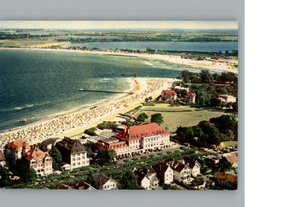 Travemuende Ostseebad Fliegeraufnahme