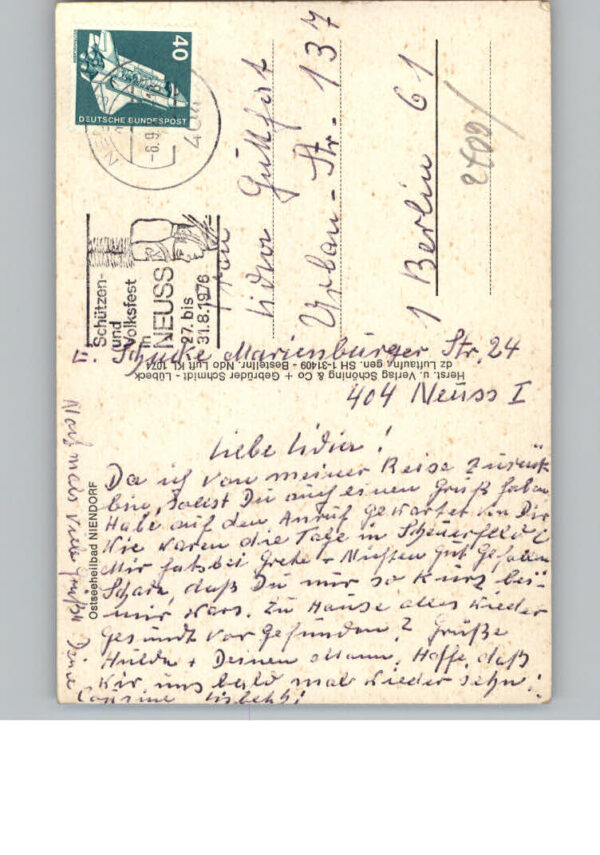 Niendorf Ostseebad Fliegeraufnahme – Bild 2