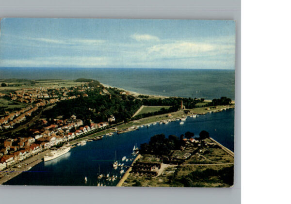 Travemuende Ostseebad Fliegeraufnahme