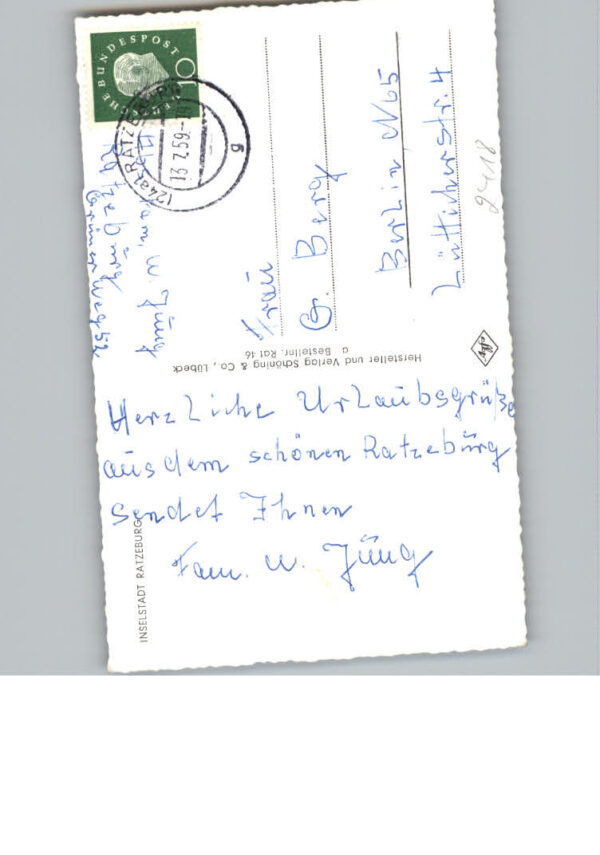 Ratzeburg Fliegeraufnahme – Bild 2