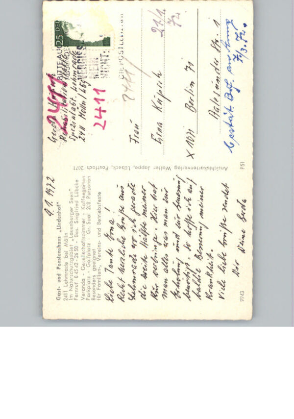 Lehmrade Pension Lindenhof – Bild 2