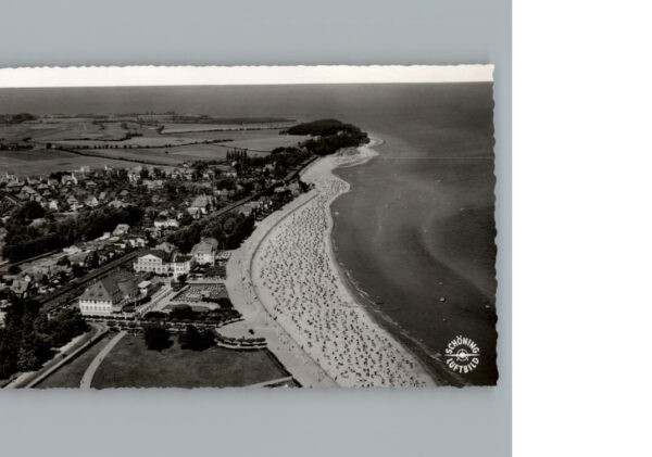 Travemuende Ostseebad Fliegeraufnahme