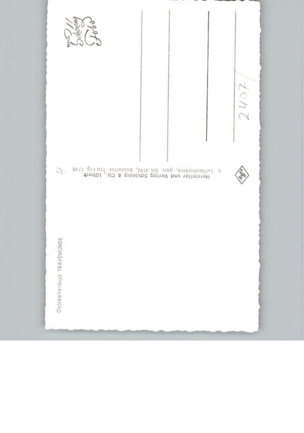 Travemuende Ostseebad Fliegeraufnahme – Bild 2