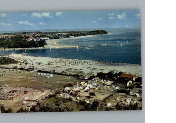 Travemuende Ostseebad Fliegeraufnahme