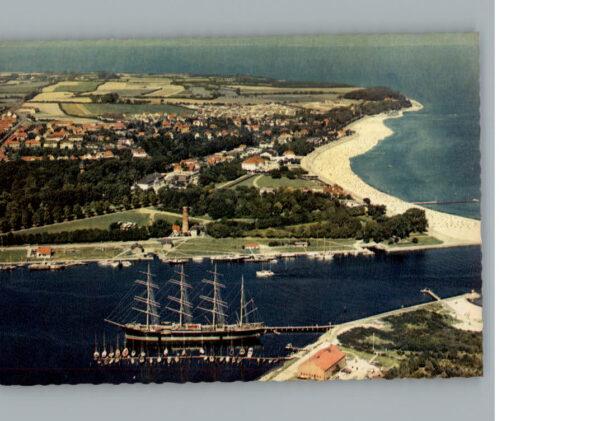 Travemuende Ostseebad Fliegeraufnahme