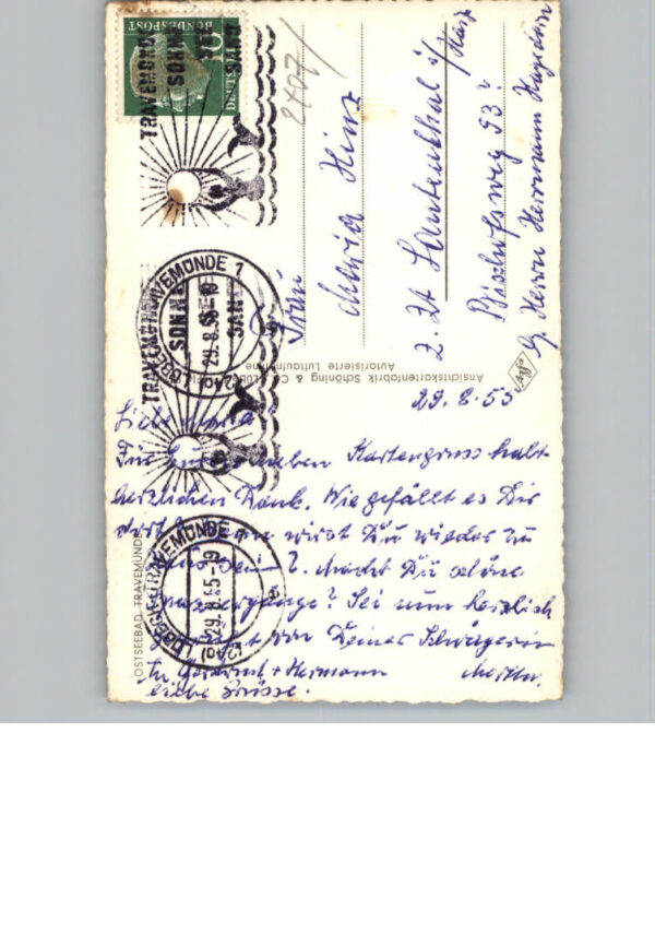 Travemuende Ostseebad Fliegeraufnahme – Bild 2