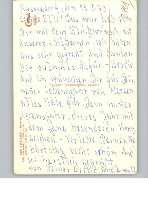 Kasseedorf Pension Ehlers – Bild 2