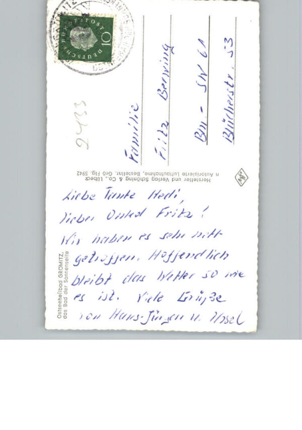 Groemitz Ostseebad Fliegeraufnahme – Bild 2