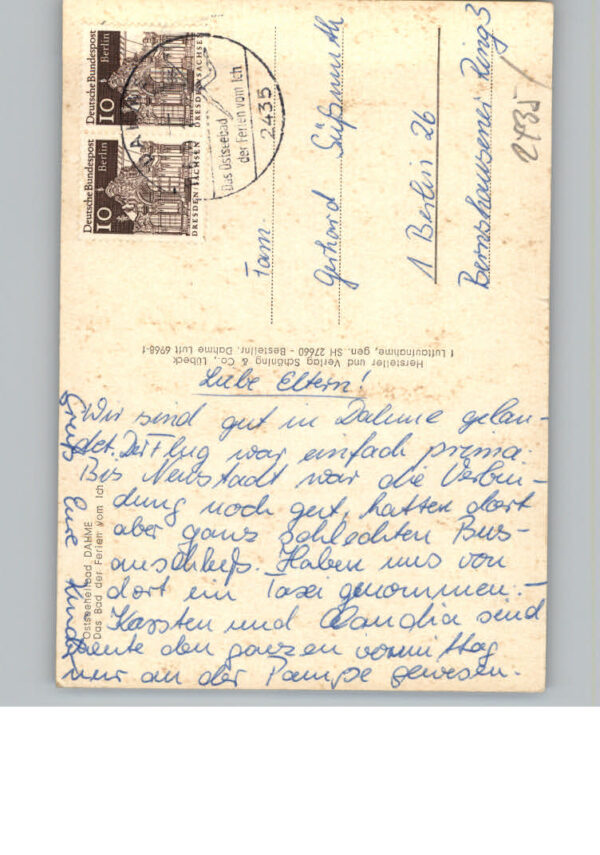 Dahme Ostseebad Fliegeraufnahme – Bild 2